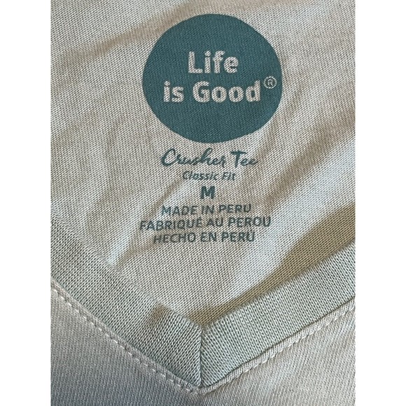 Life Is Good Medium Crusher V Neck Tee Hilton Head Island, SC - Picture 6 of 6